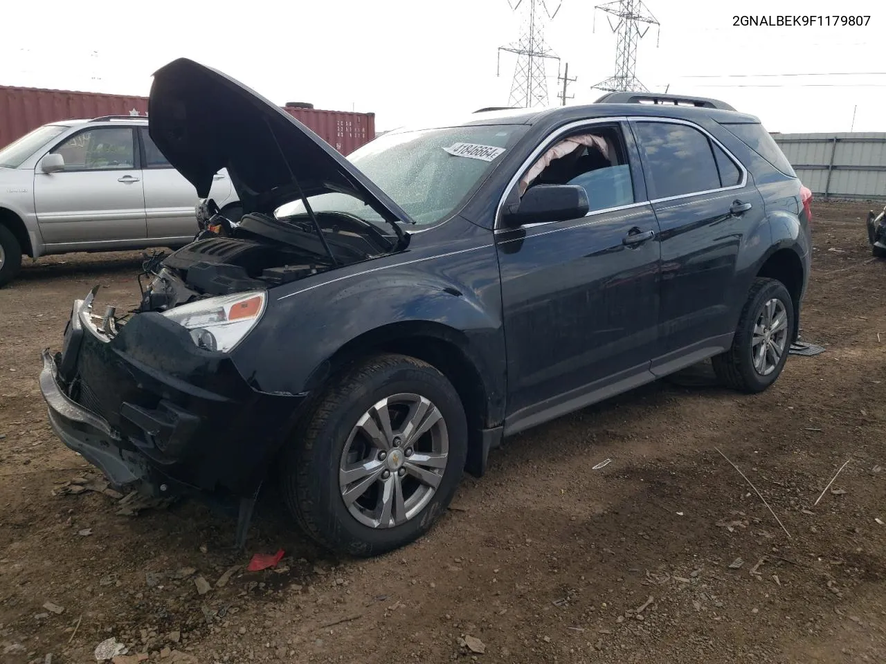 2015 Chevrolet Equinox Lt VIN: 2GNALBEK9F1179807 Lot: 41846664