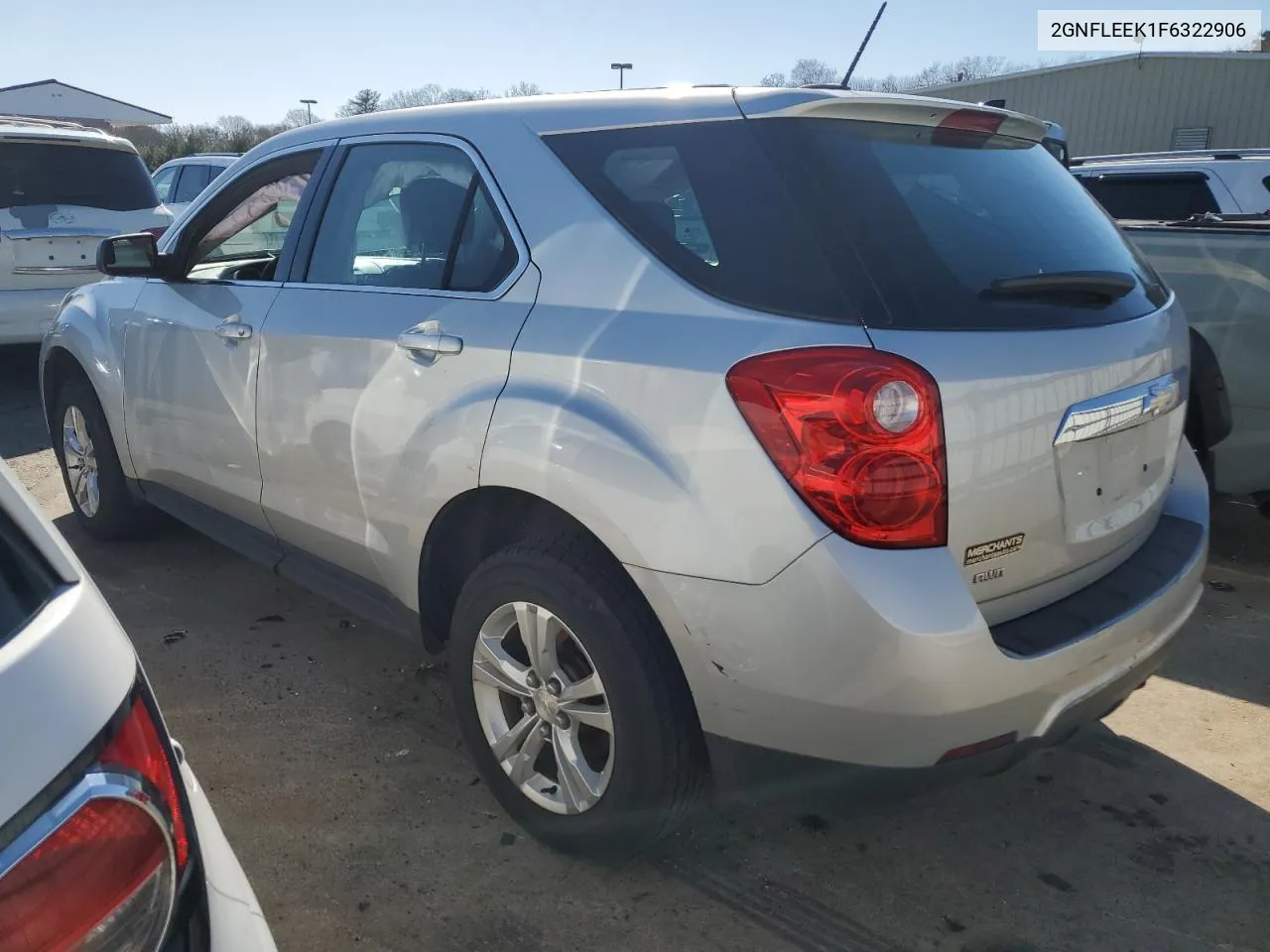 2015 Chevrolet Equinox Ls VIN: 2GNFLEEK1F6322906 Lot: 46177134