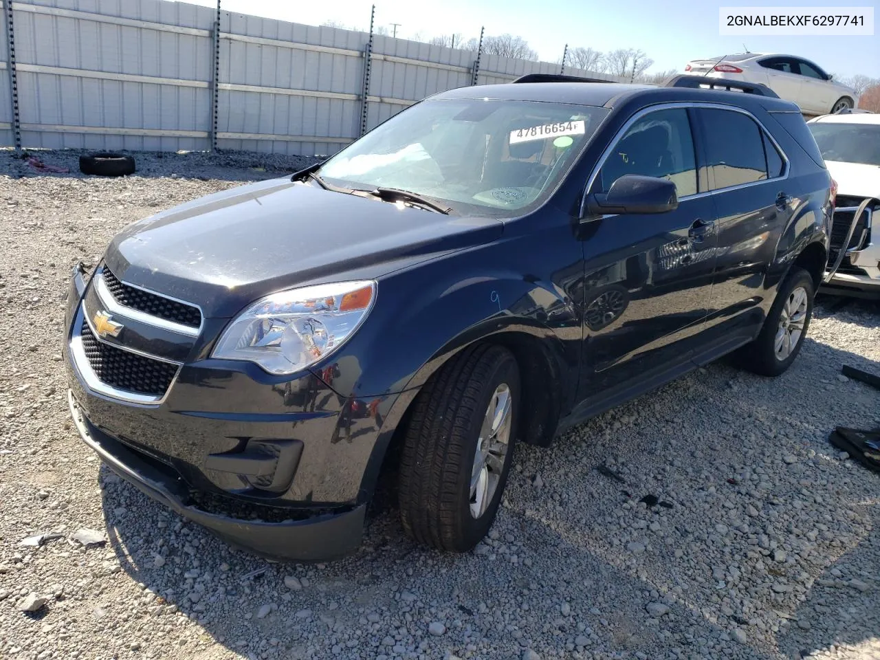 2GNALBEKXF6297741 2015 Chevrolet Equinox Lt