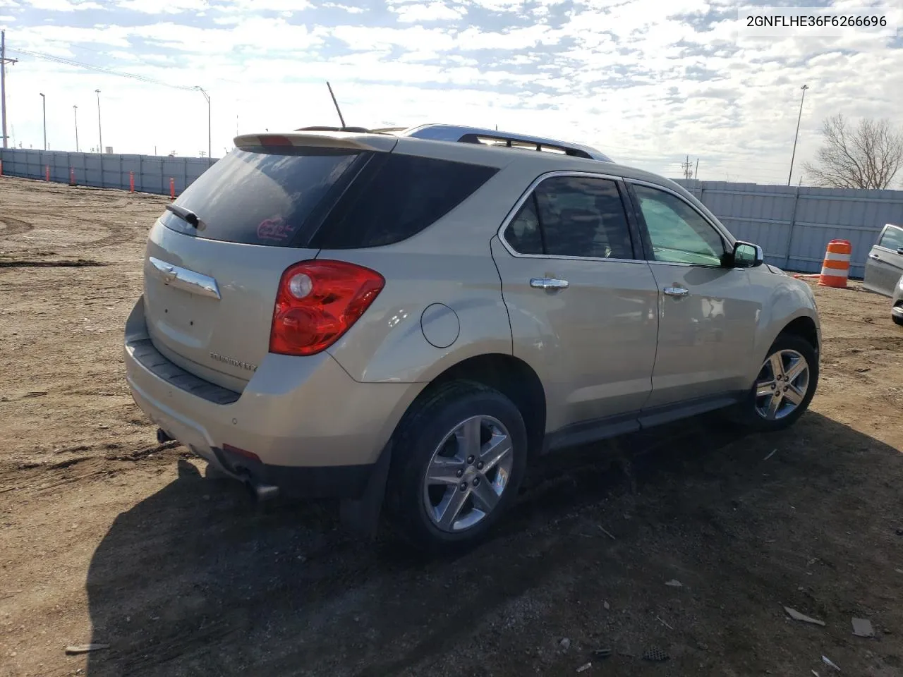 2015 Chevrolet Equinox Ltz VIN: 2GNFLHE36F6266696 Lot: 48706044