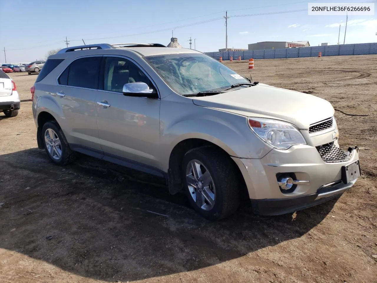 2015 Chevrolet Equinox Ltz VIN: 2GNFLHE36F6266696 Lot: 48706044