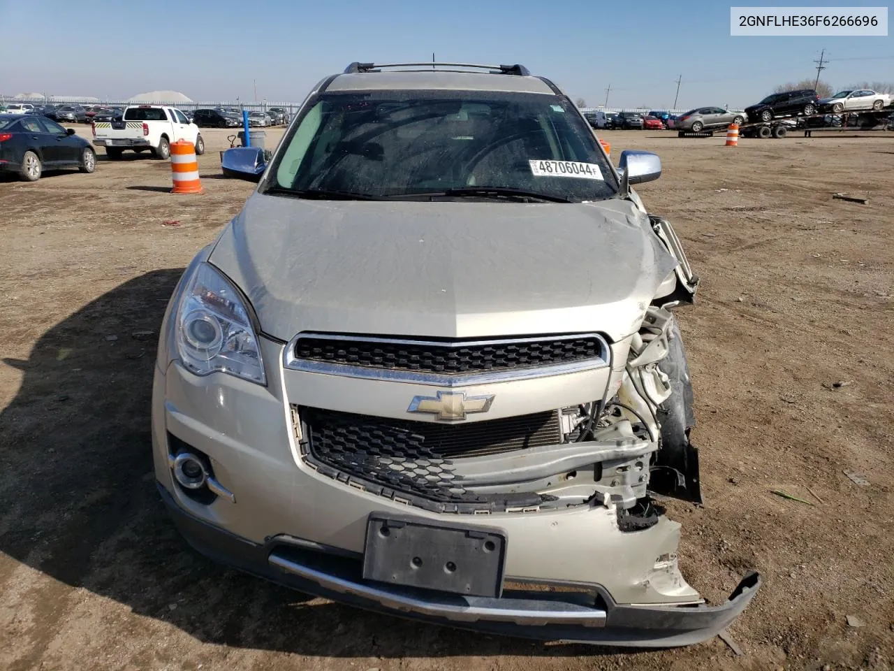 2015 Chevrolet Equinox Ltz VIN: 2GNFLHE36F6266696 Lot: 48706044