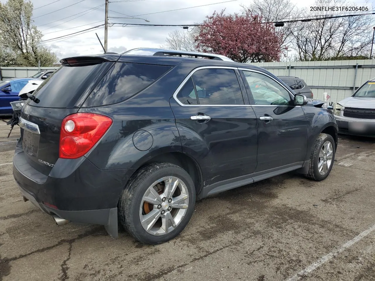 2015 Chevrolet Equinox Ltz VIN: 2GNFLHE31F6206406 Lot: 49402154