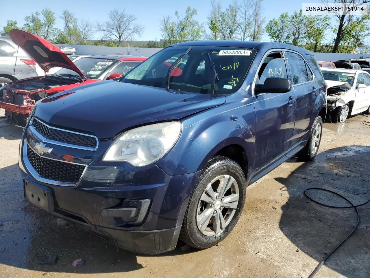 2015 Chevrolet Equinox Ls VIN: 2GNALAEK5F1161914 Lot: 50532964