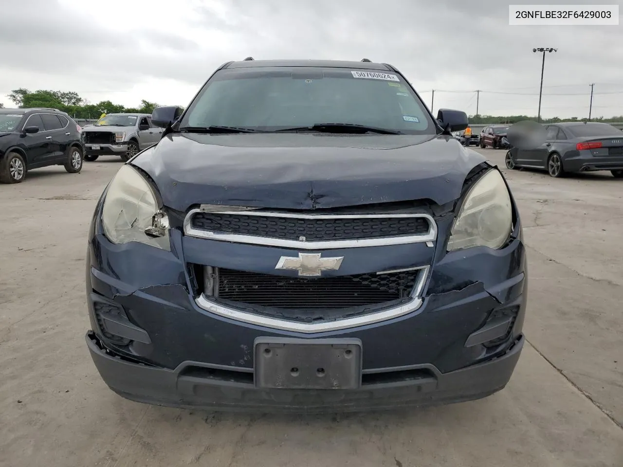 2015 Chevrolet Equinox Lt VIN: 2GNFLBE32F6429003 Lot: 50760624