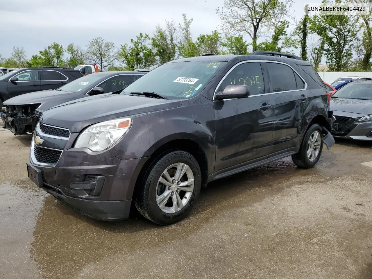 2015 Chevrolet Equinox Lt VIN: 2GNALBEK8F6404429 Lot: 52233784