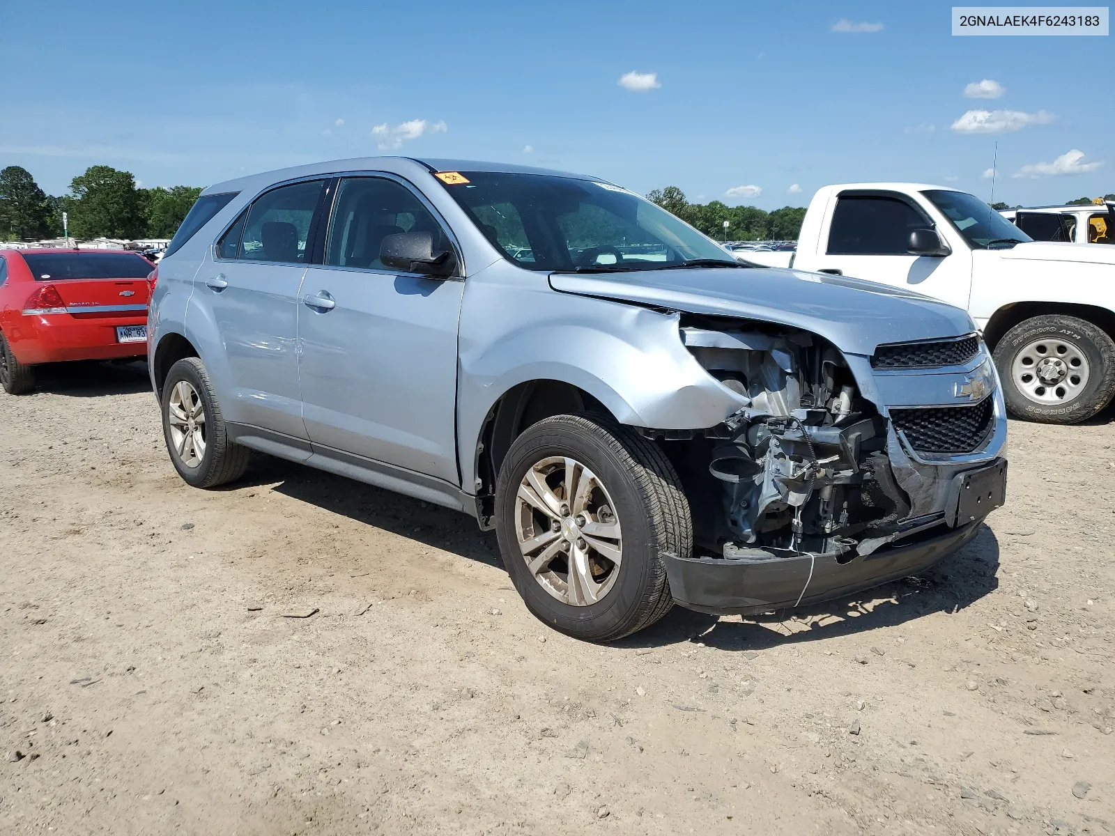 2015 Chevrolet Equinox Ls VIN: 2GNALAEK4F6243183 Lot: 52540453