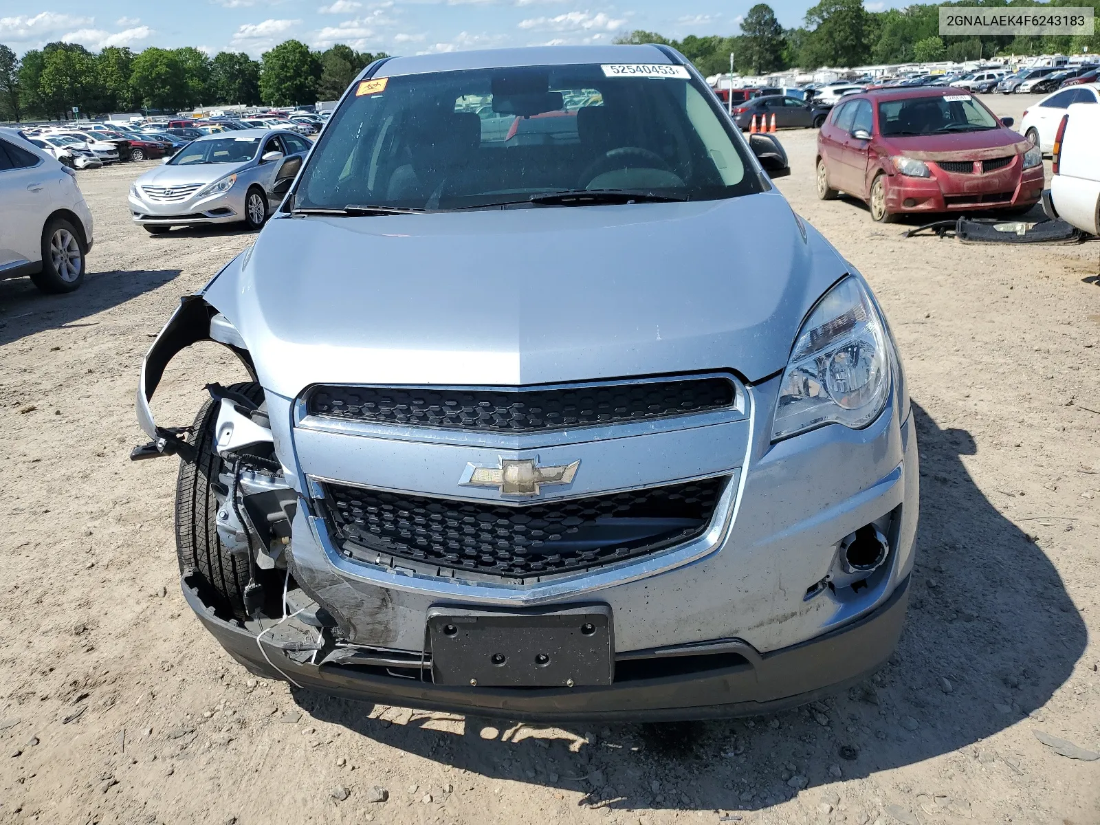 2GNALAEK4F6243183 2015 Chevrolet Equinox Ls