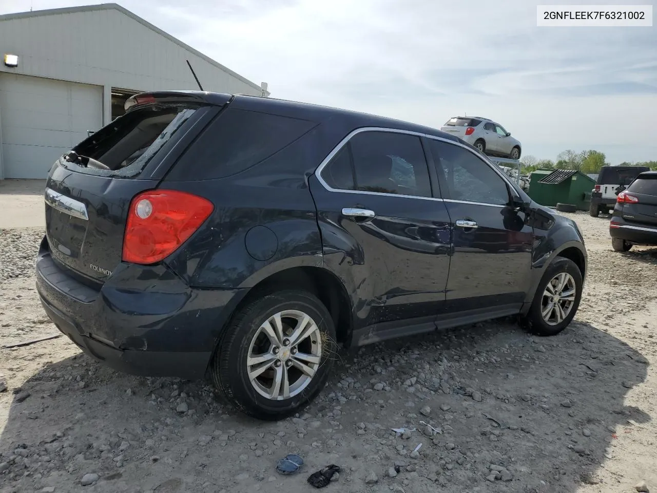 2015 Chevrolet Equinox Ls VIN: 2GNFLEEK7F6321002 Lot: 53009684