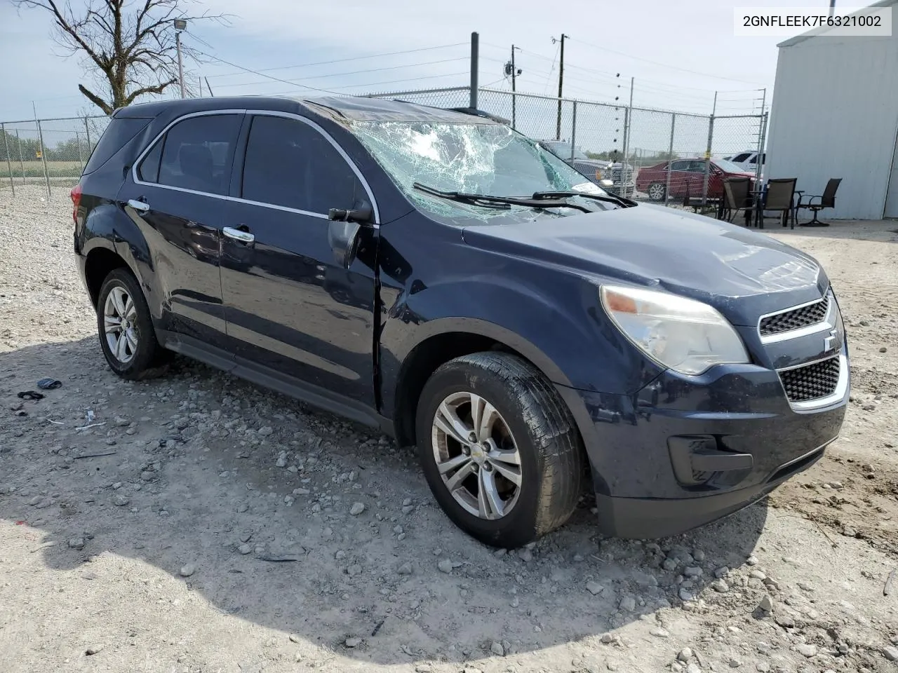 2015 Chevrolet Equinox Ls VIN: 2GNFLEEK7F6321002 Lot: 53009684