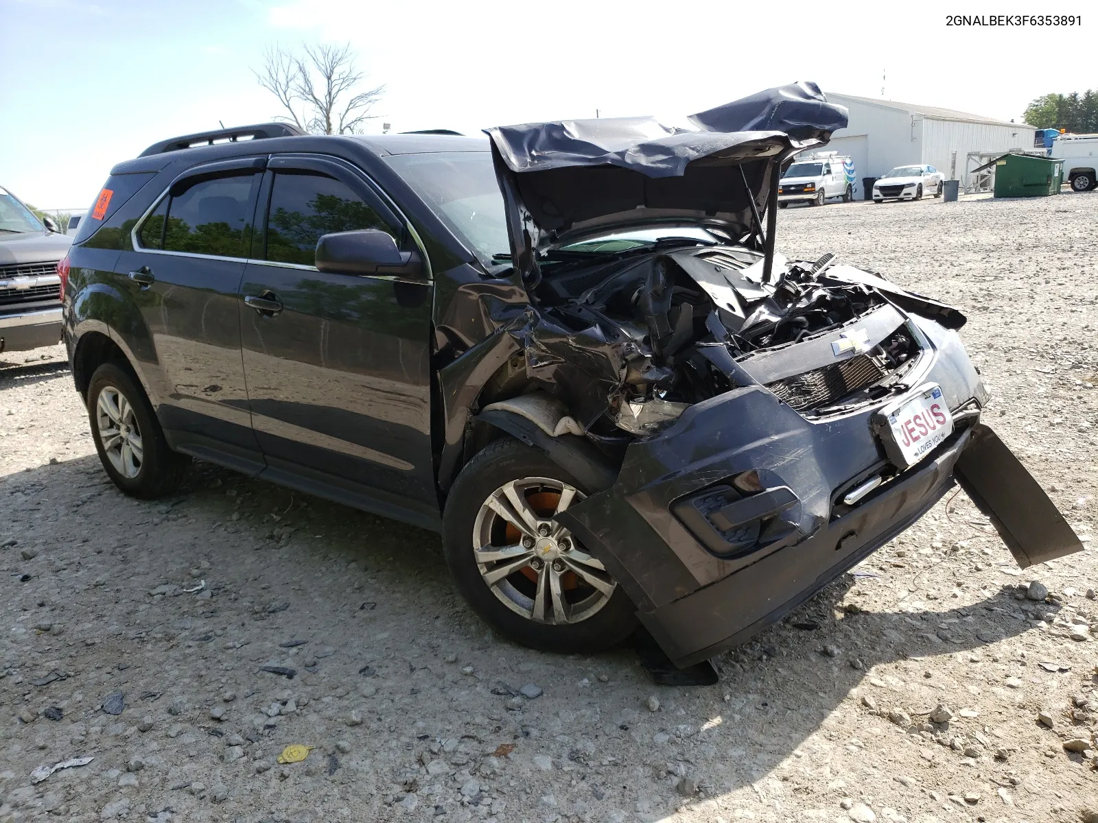 2GNALBEK3F6353891 2015 Chevrolet Equinox Lt