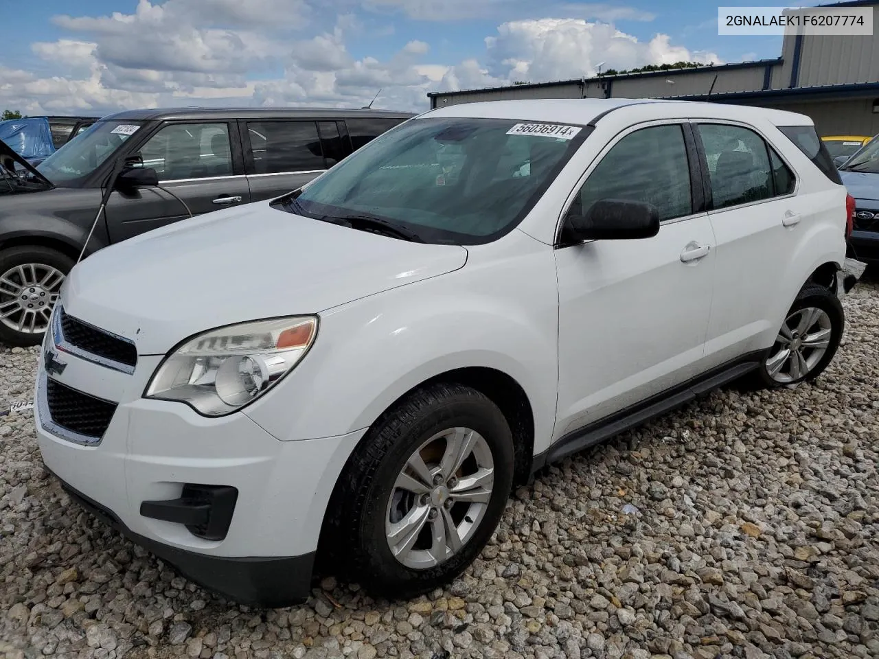 2015 Chevrolet Equinox Ls VIN: 2GNALAEK1F6207774 Lot: 56036914