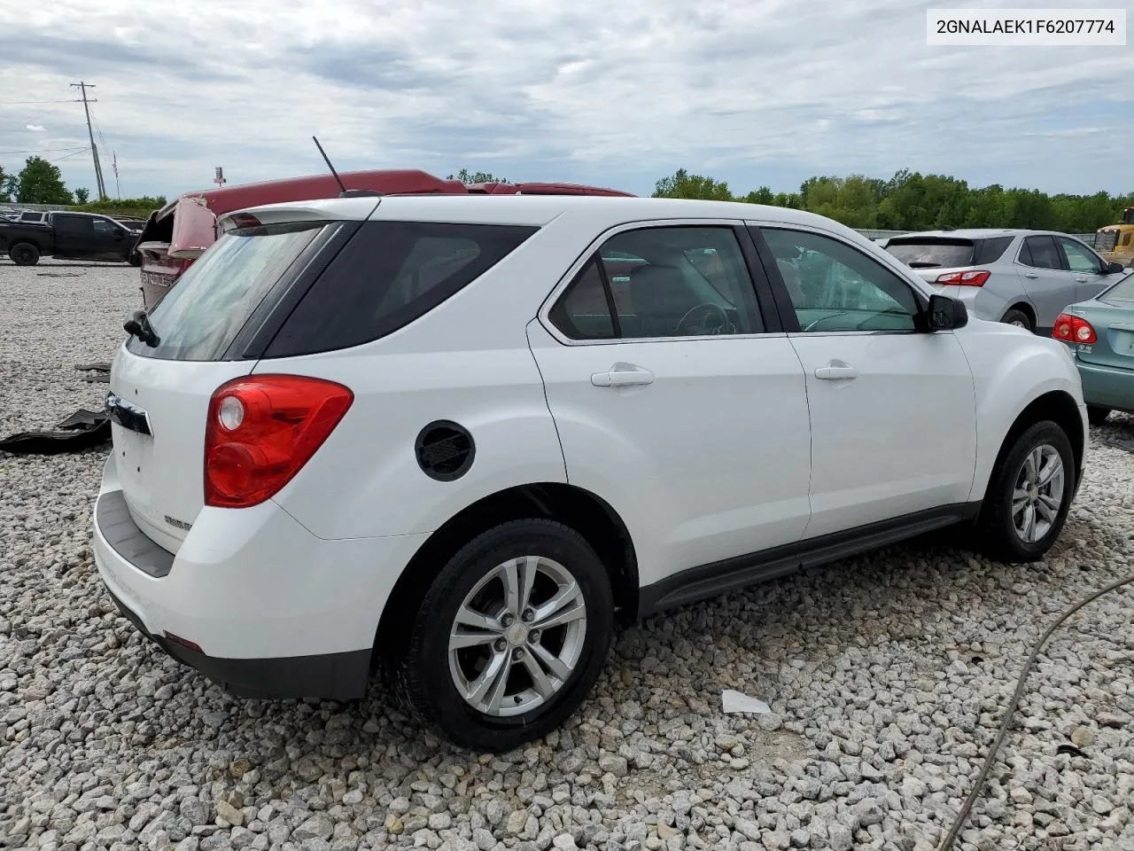 2015 Chevrolet Equinox Ls VIN: 2GNALAEK1F6207774 Lot: 56036914