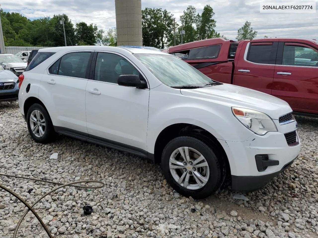 2015 Chevrolet Equinox Ls VIN: 2GNALAEK1F6207774 Lot: 56036914