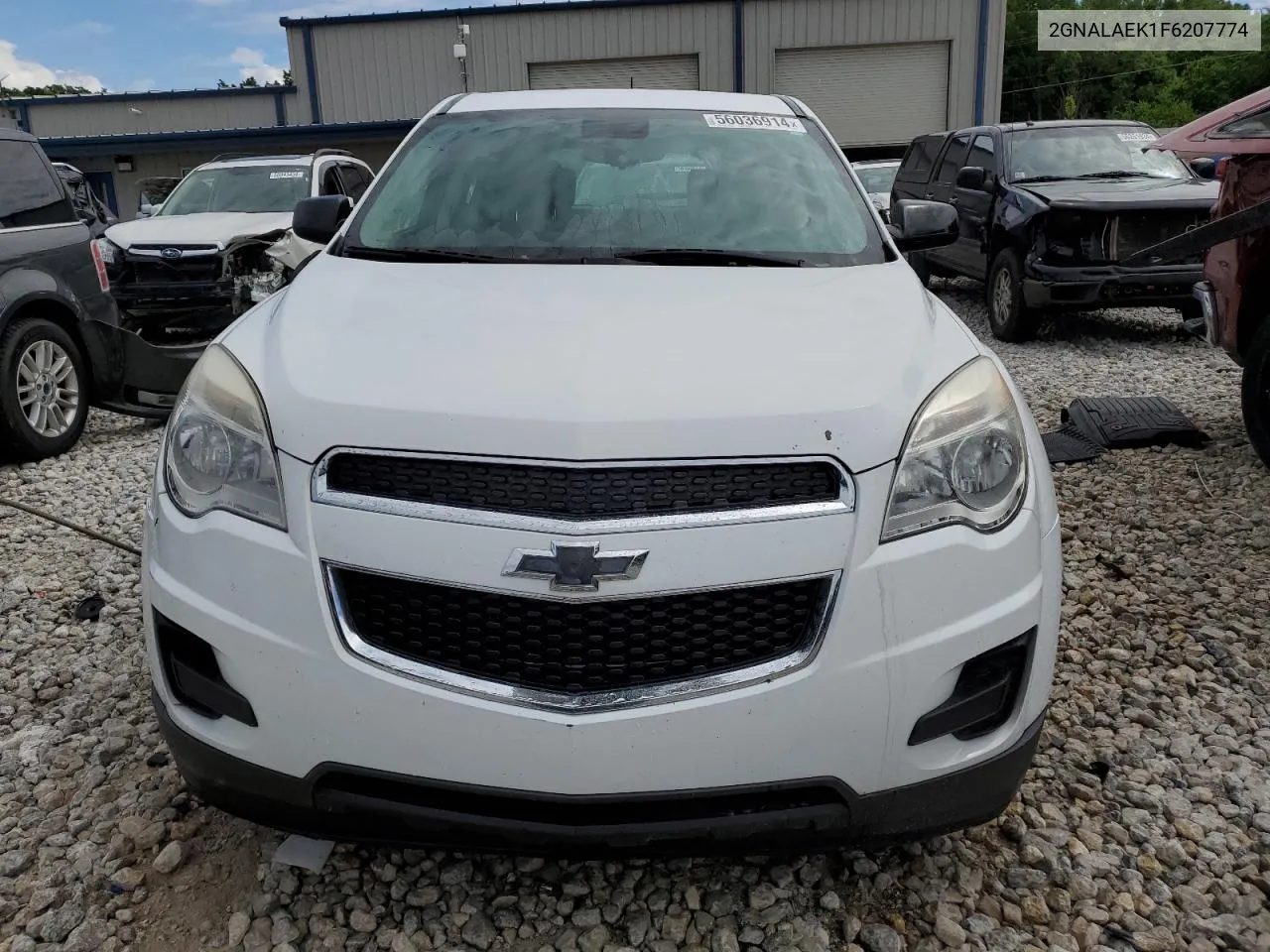 2015 Chevrolet Equinox Ls VIN: 2GNALAEK1F6207774 Lot: 56036914