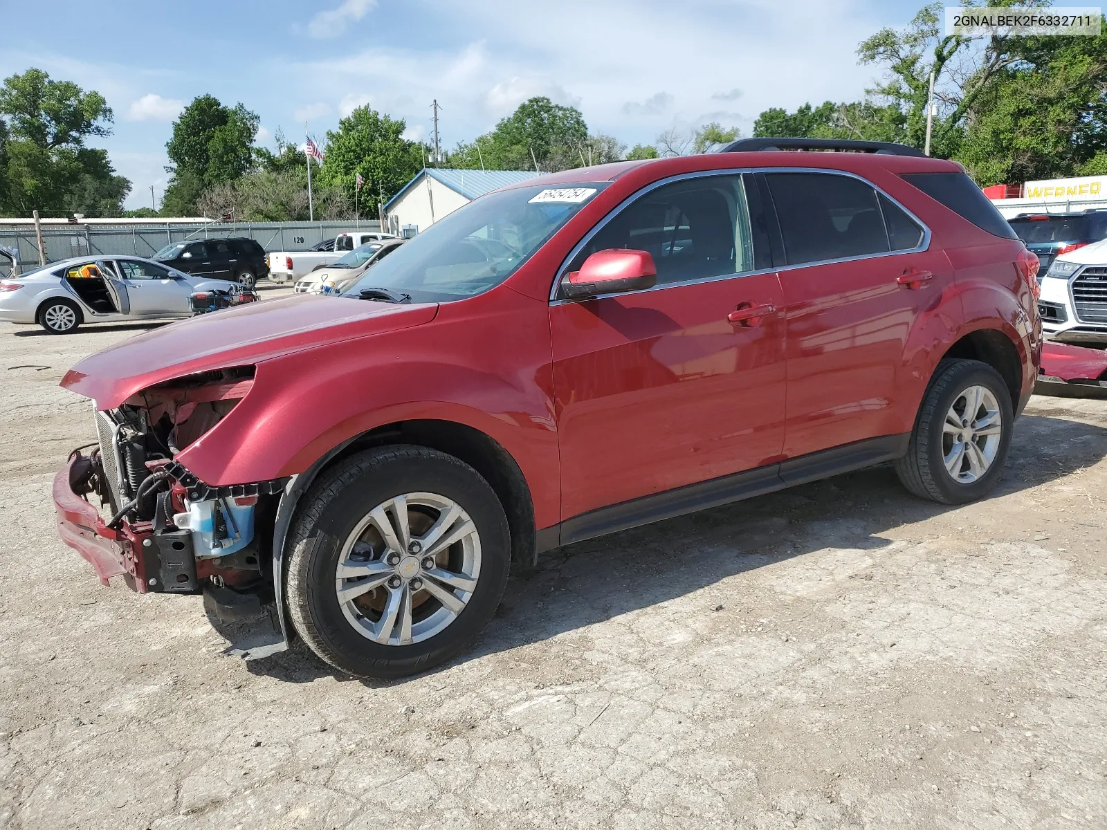 2GNALBEK2F6332711 2015 Chevrolet Equinox Lt