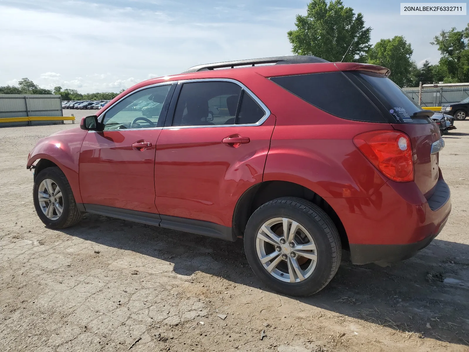 2015 Chevrolet Equinox Lt VIN: 2GNALBEK2F6332711 Lot: 56454754