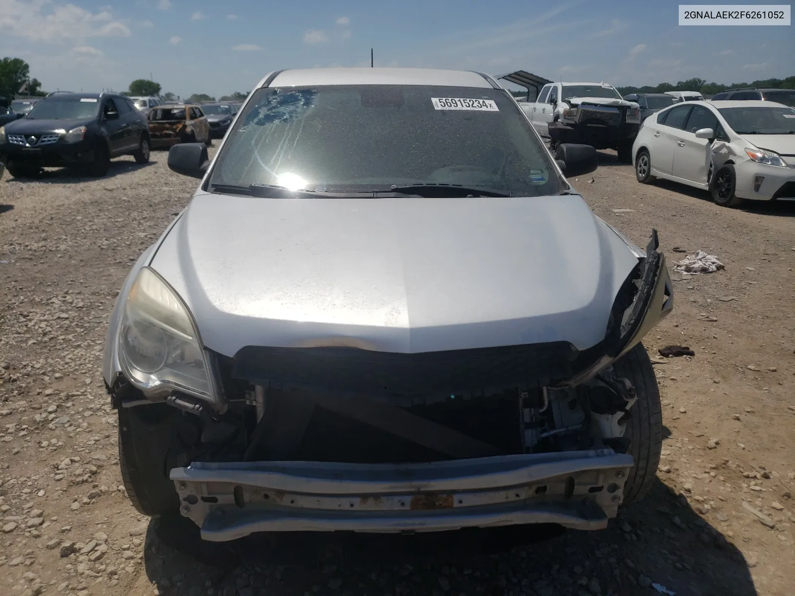 2GNALAEK2F6261052 2015 Chevrolet Equinox Ls