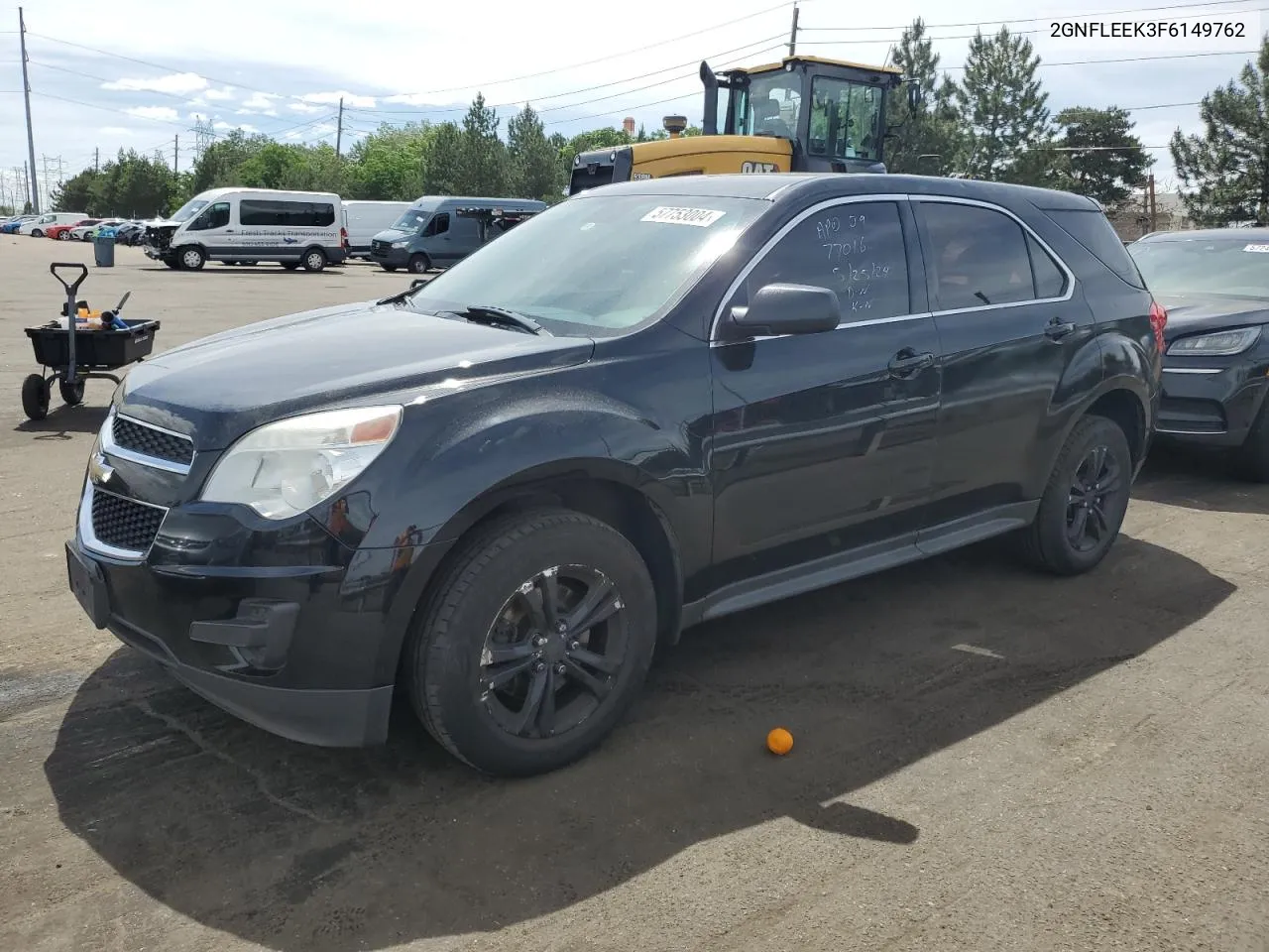 2015 Chevrolet Equinox Ls VIN: 2GNFLEEK3F6149762 Lot: 57753004