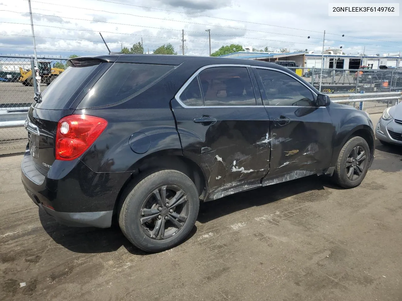 2015 Chevrolet Equinox Ls VIN: 2GNFLEEK3F6149762 Lot: 57753004