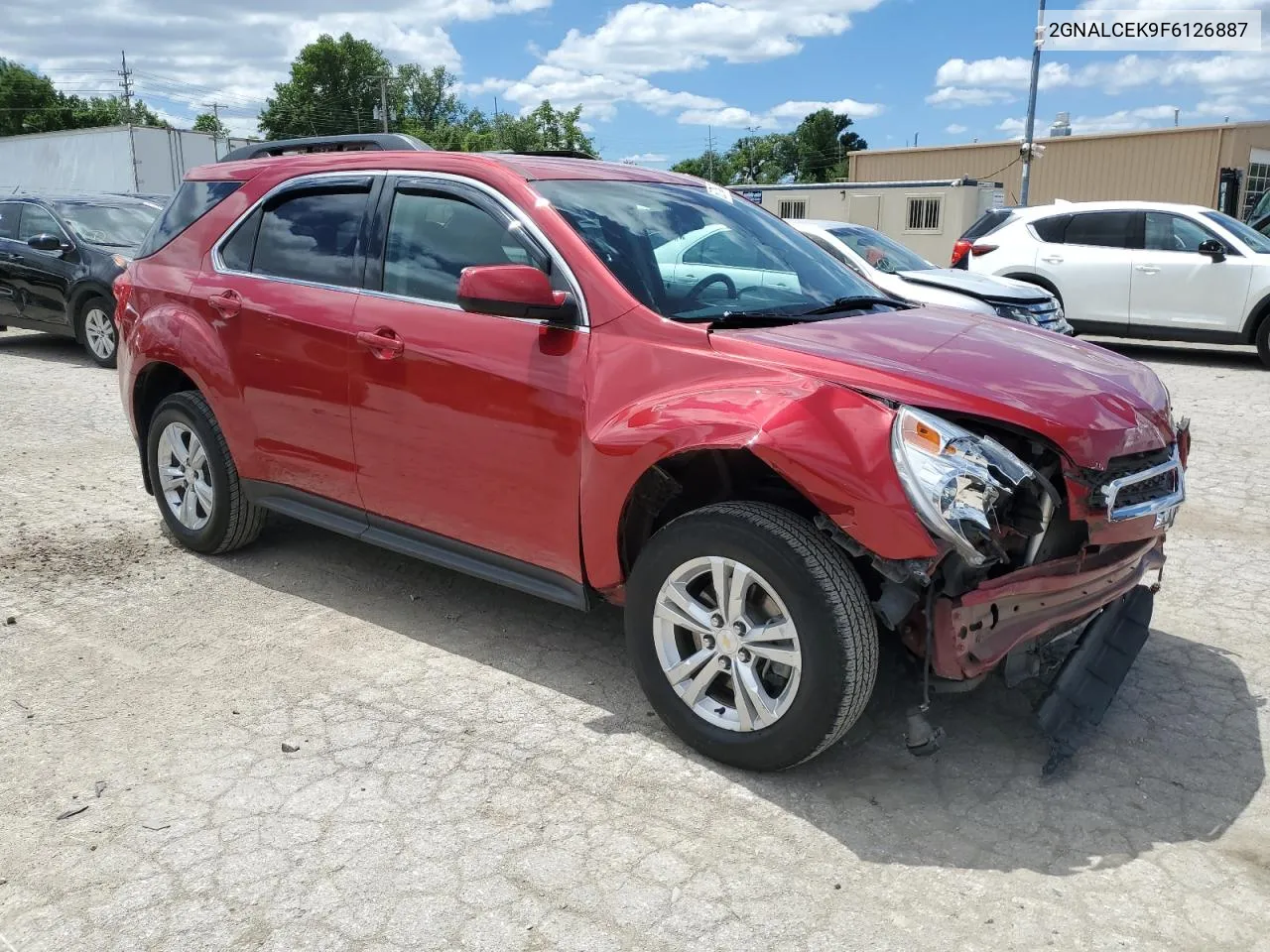 2015 Chevrolet Equinox Lt VIN: 2GNALCEK9F6126887 Lot: 58271674