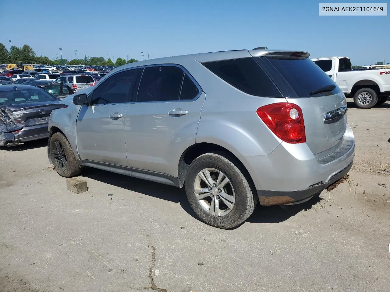 2015 Chevrolet Equinox Ls VIN: 2GNALAEK2F1104649 Lot: 58952484