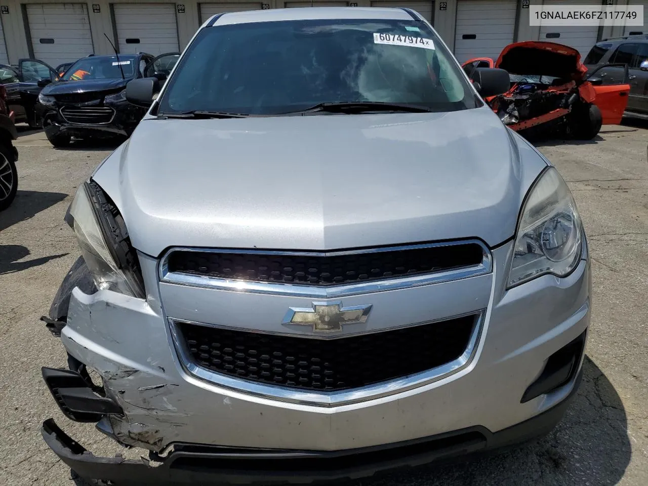 1GNALAEK6FZ117749 2015 Chevrolet Equinox Ls