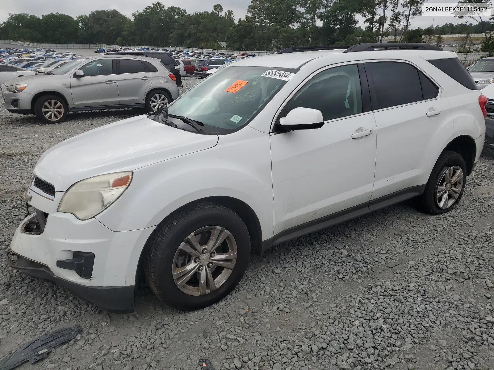 2015 Chevrolet Equinox Lt VIN: 2GNALBEK3F1115472 Lot: 60845404