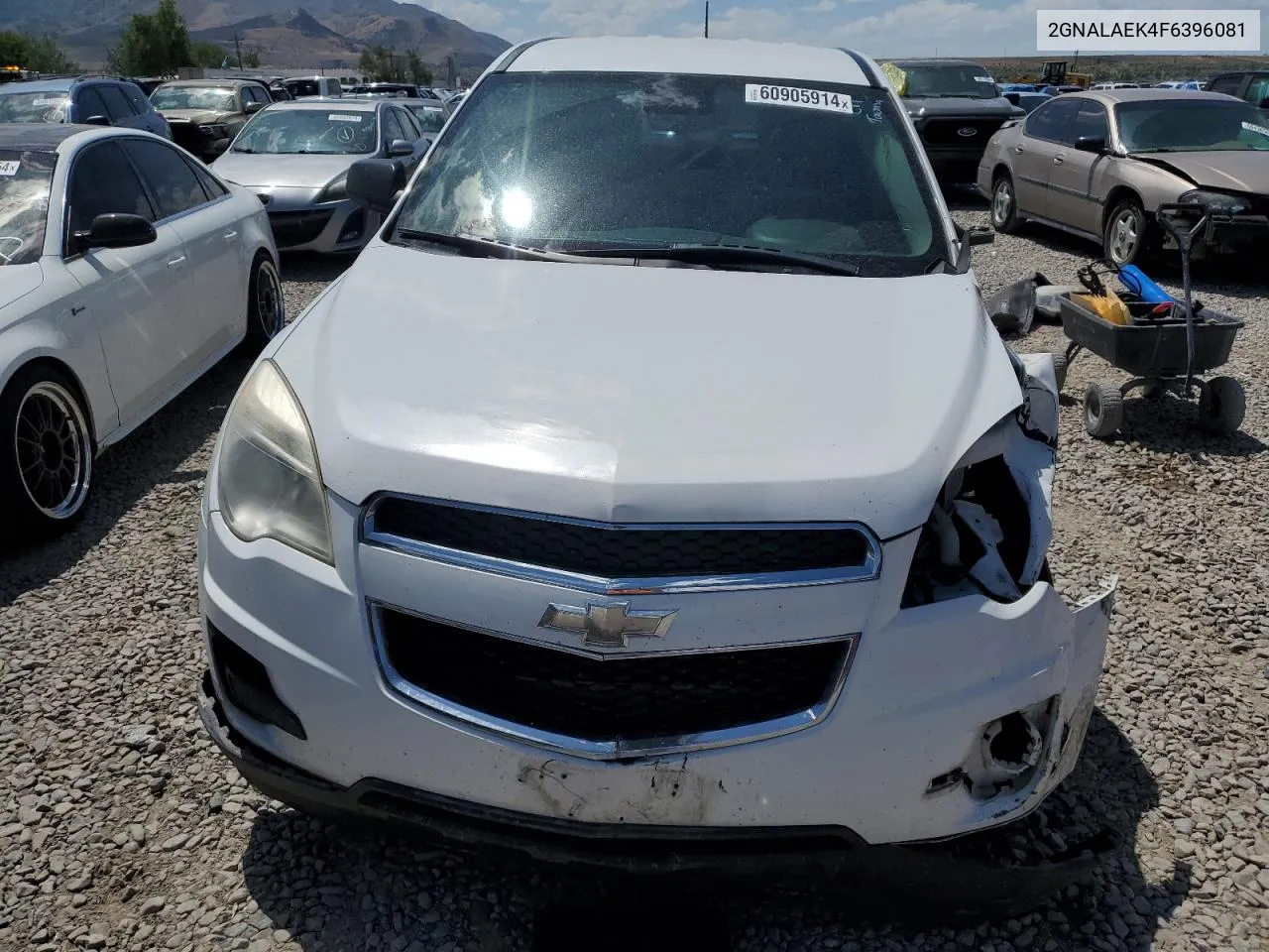 2015 Chevrolet Equinox Ls VIN: 2GNALAEK4F6396081 Lot: 60905914