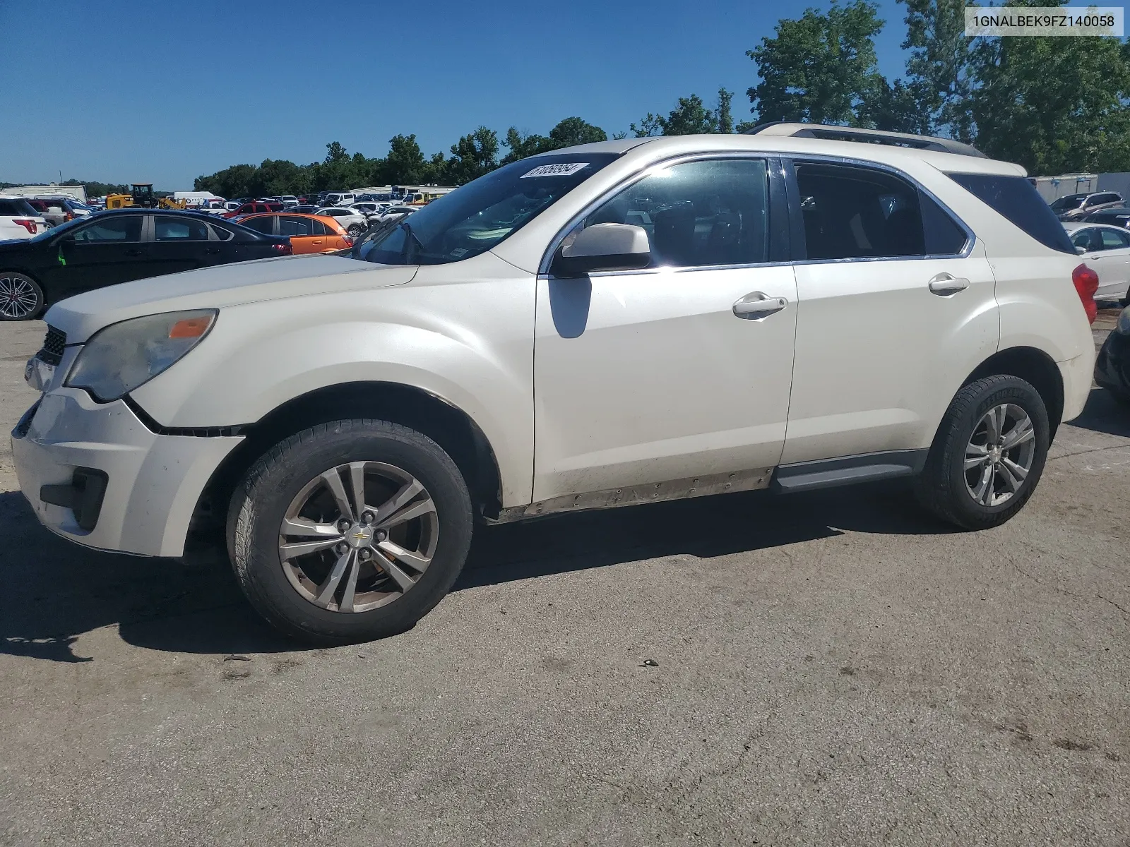 2015 Chevrolet Equinox Lt VIN: 1GNALBEK9FZ140058 Lot: 61050954