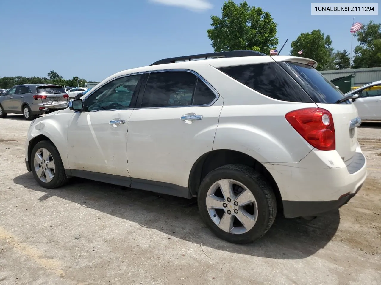 2015 Chevrolet Equinox Lt VIN: 1GNALBEK8FZ111294 Lot: 61701664