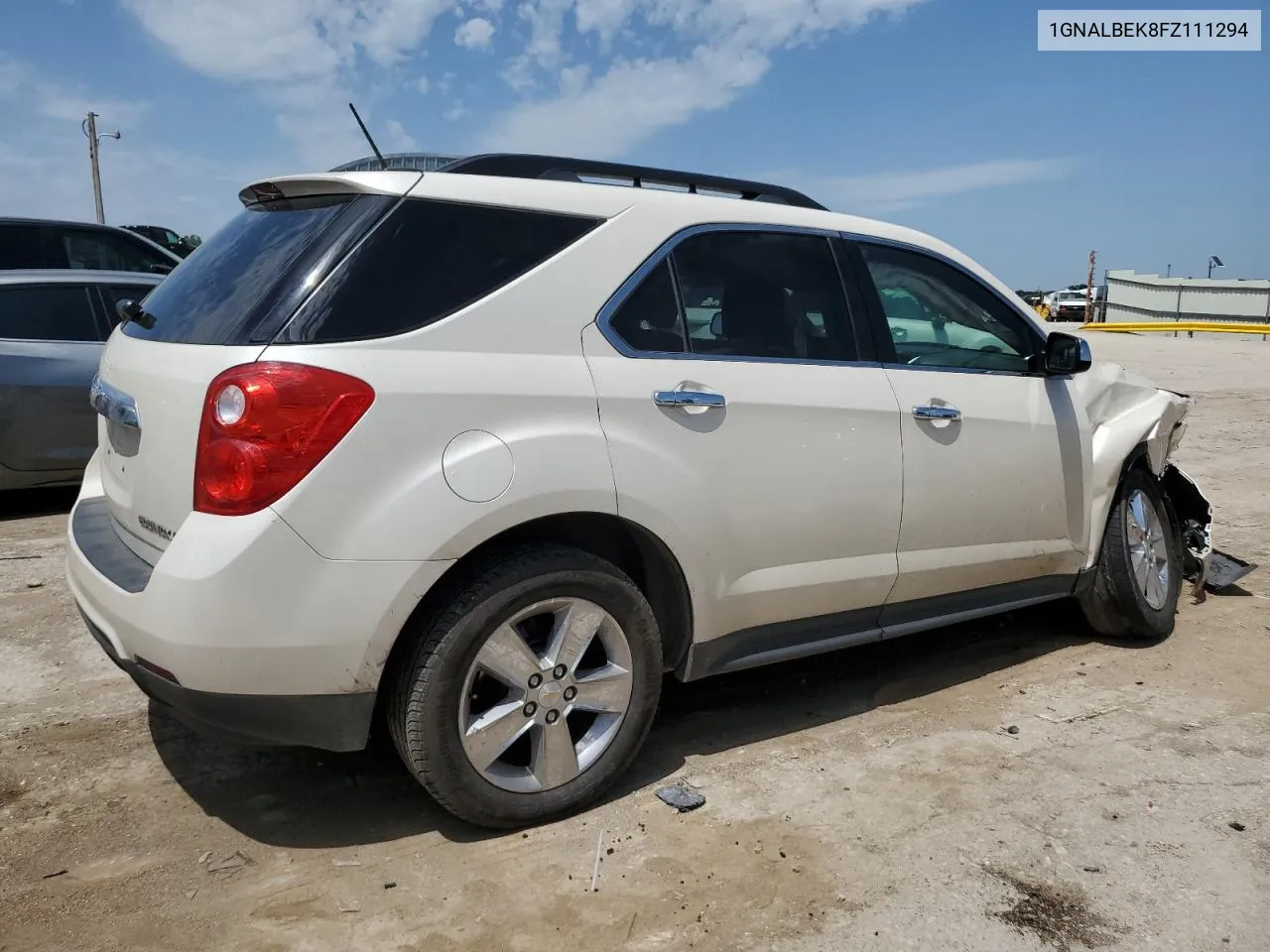 2015 Chevrolet Equinox Lt VIN: 1GNALBEK8FZ111294 Lot: 61701664