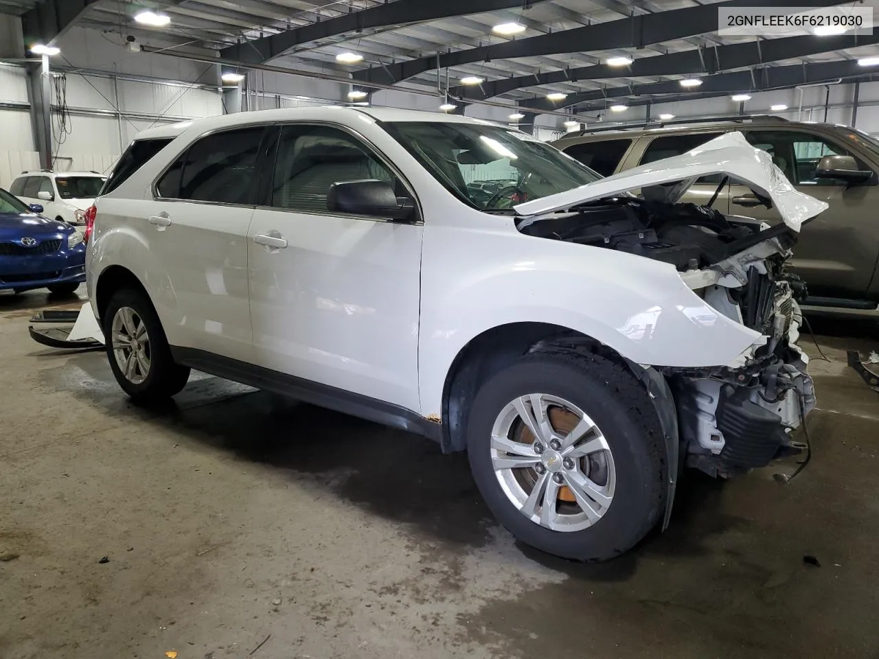 2015 Chevrolet Equinox Ls VIN: 2GNFLEEK6F6219030 Lot: 61958164