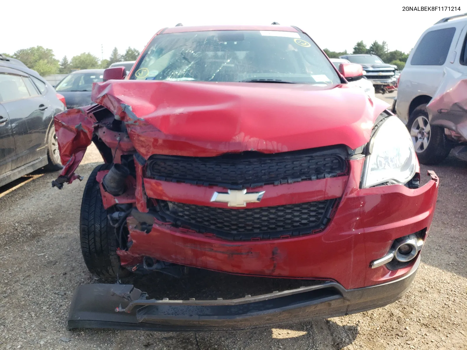 2015 Chevrolet Equinox Lt VIN: 2GNALBEK8F1171214 Lot: 62018364