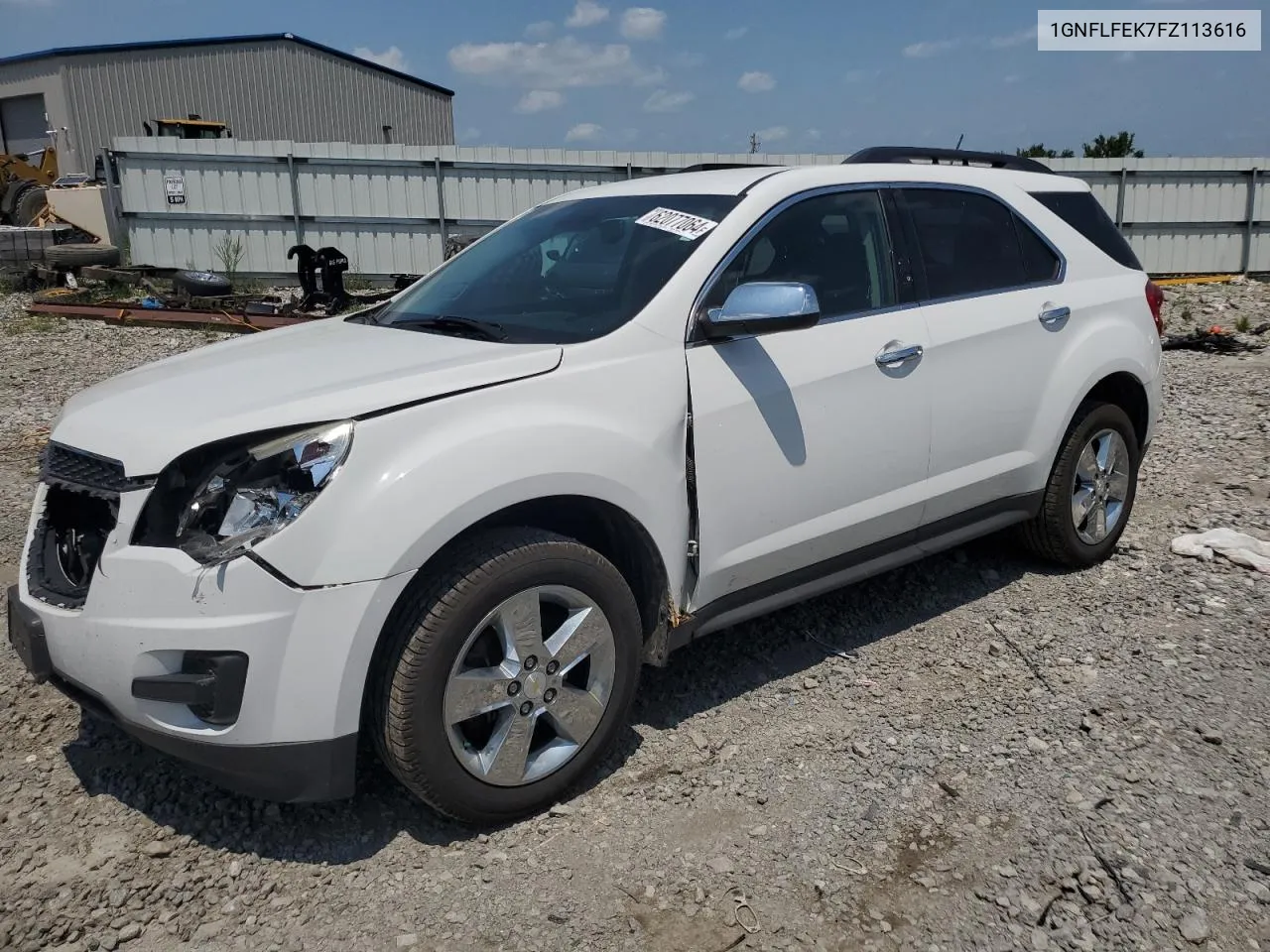 1GNFLFEK7FZ113616 2015 Chevrolet Equinox Lt