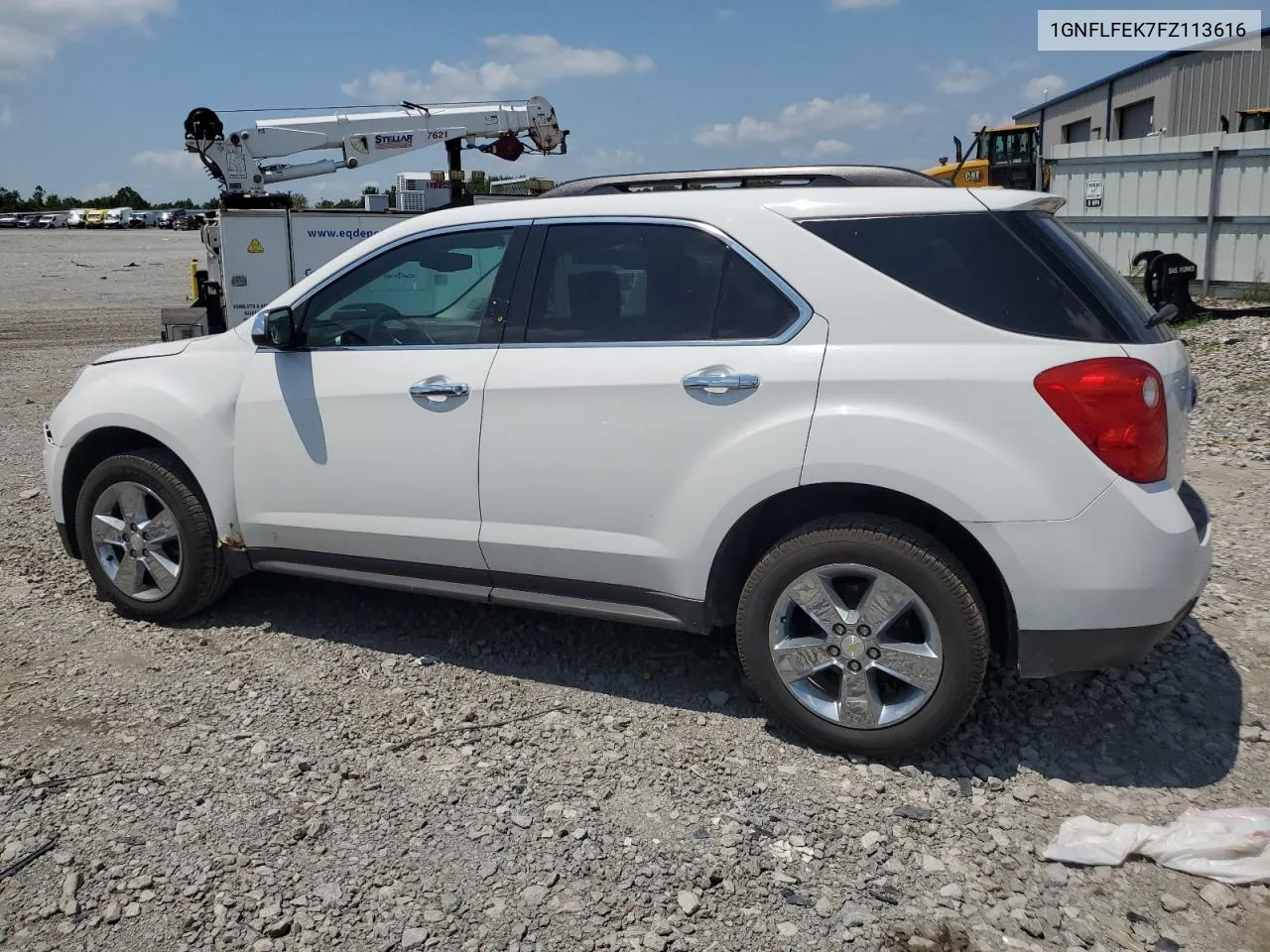 2015 Chevrolet Equinox Lt VIN: 1GNFLFEK7FZ113616 Lot: 62077064