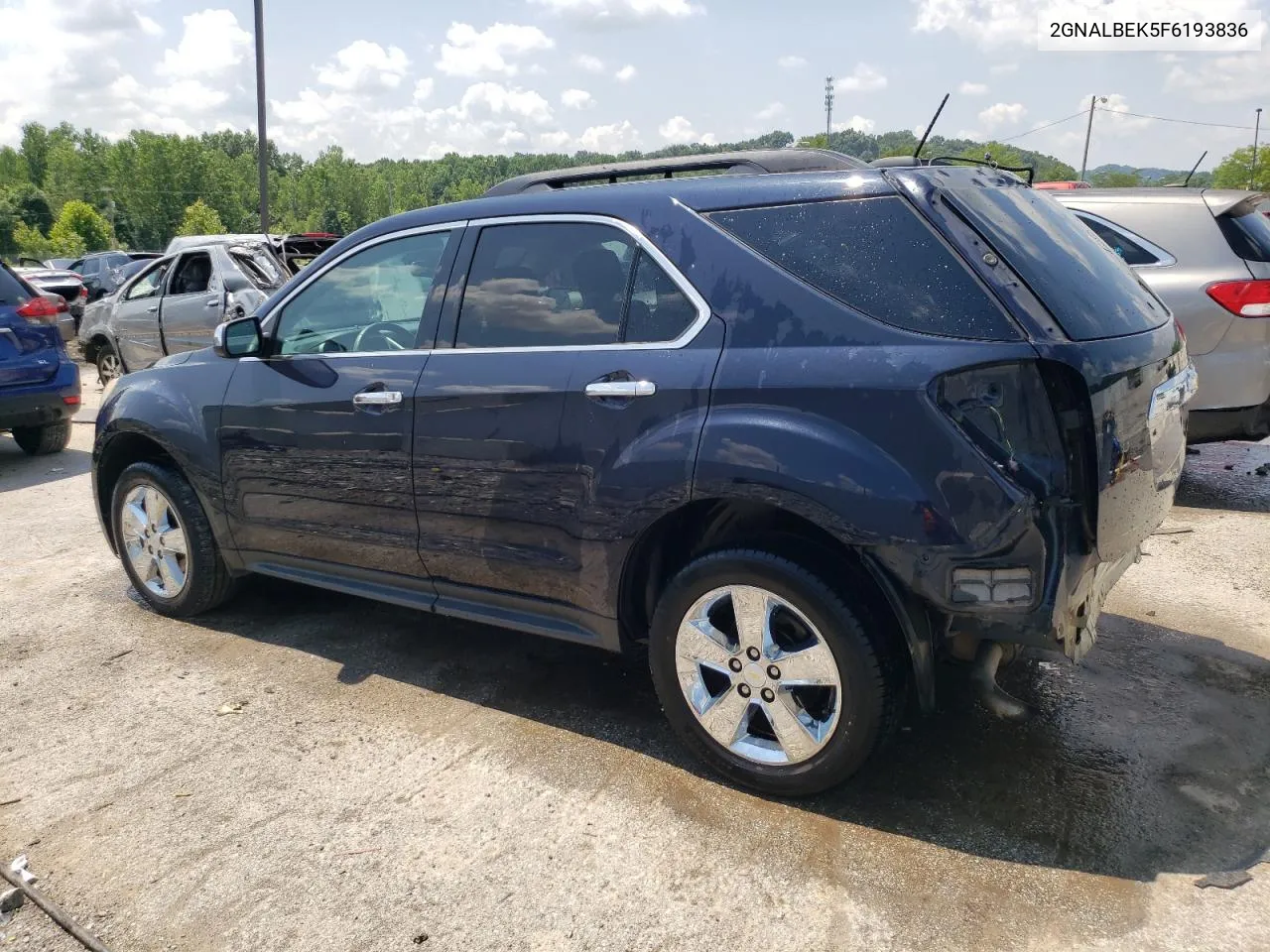 2015 Chevrolet Equinox Lt VIN: 2GNALBEK5F6193836 Lot: 62127814