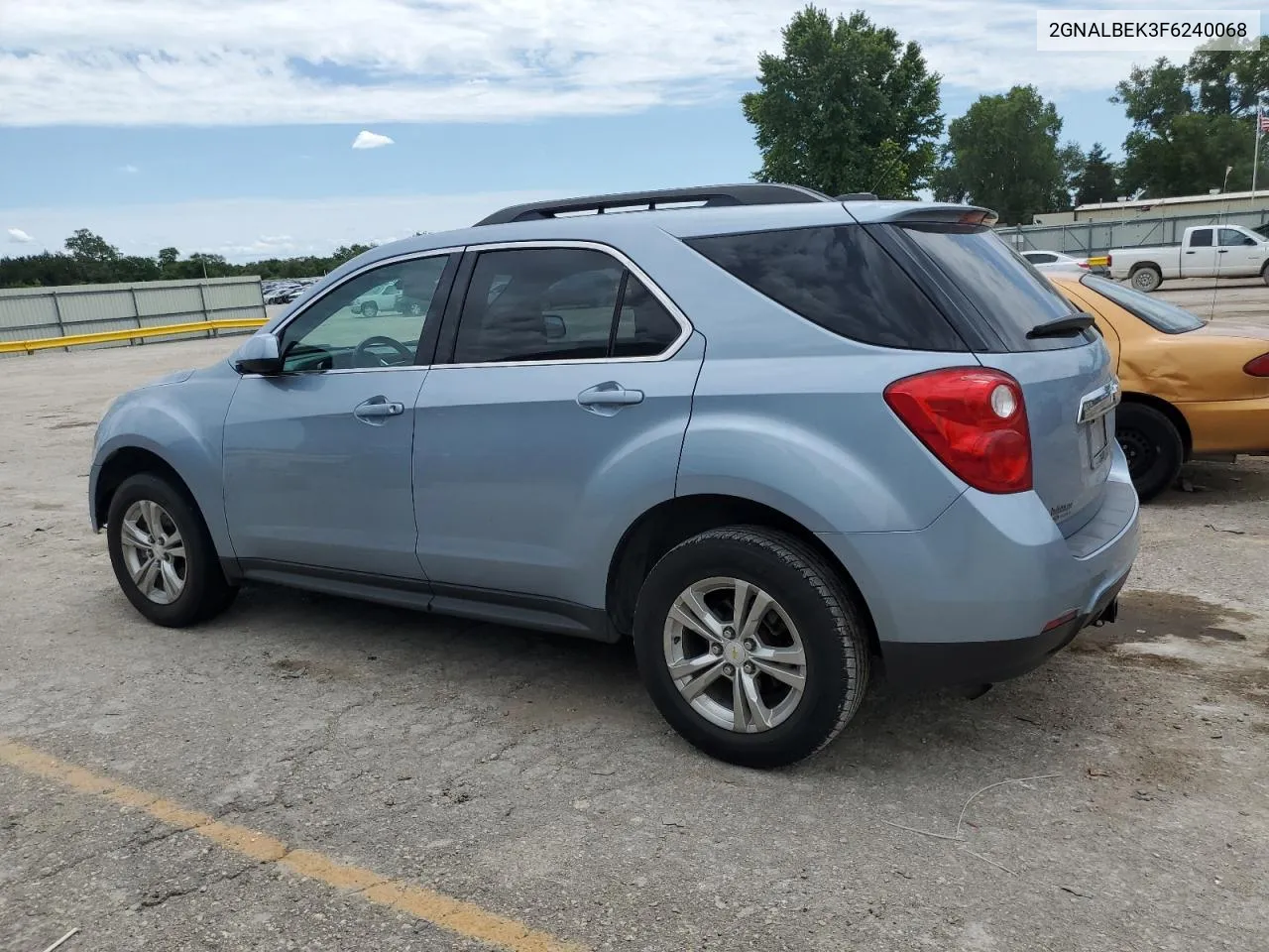 2015 Chevrolet Equinox Lt VIN: 2GNALBEK3F6240068 Lot: 62470754