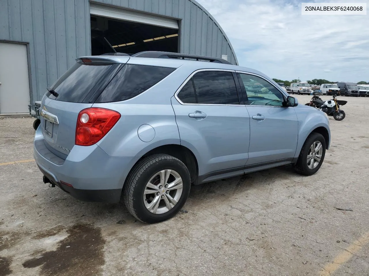 2015 Chevrolet Equinox Lt VIN: 2GNALBEK3F6240068 Lot: 62470754