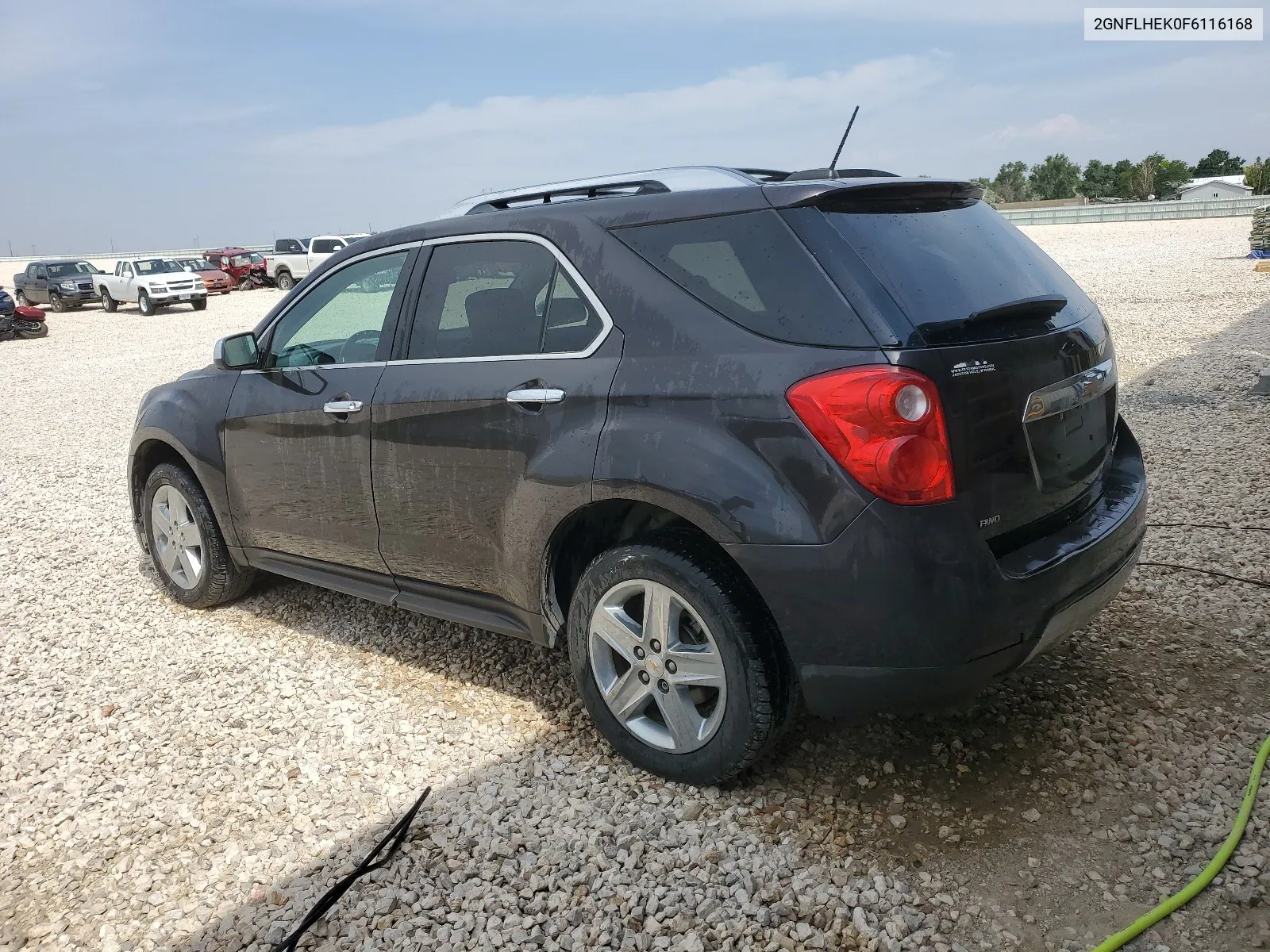 2015 Chevrolet Equinox Ltz VIN: 2GNFLHEK0F6116168 Lot: 62484034