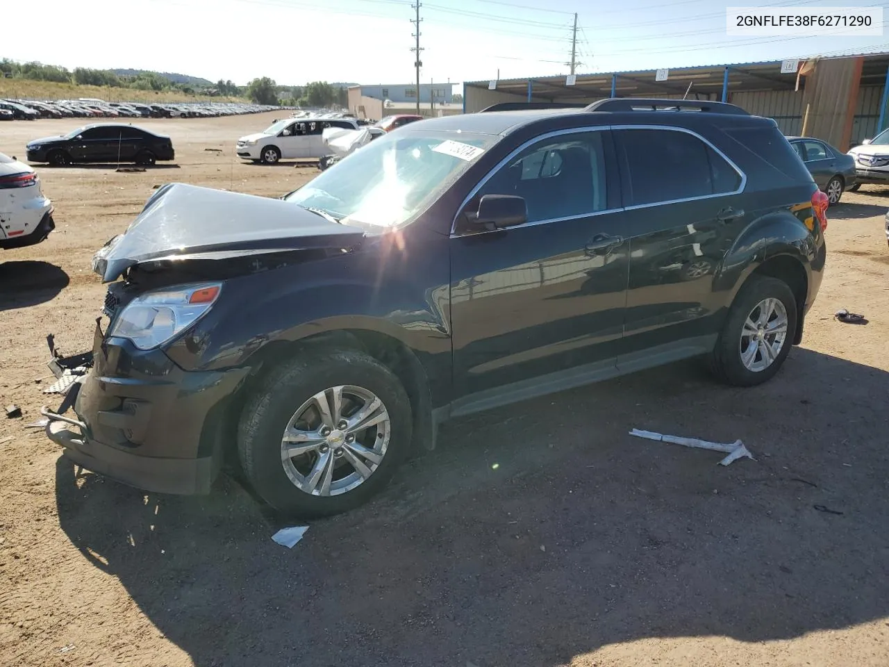 2015 Chevrolet Equinox Lt VIN: 2GNFLFE38F6271290 Lot: 62659574