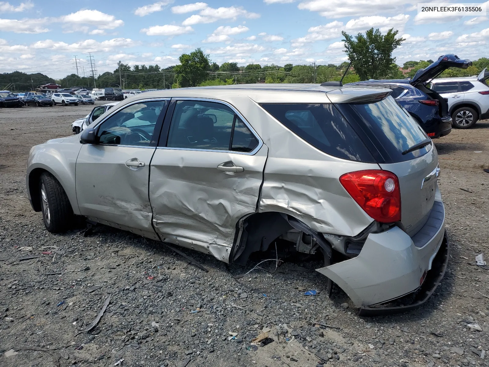 2GNFLEEK3F6135506 2015 Chevrolet Equinox Ls