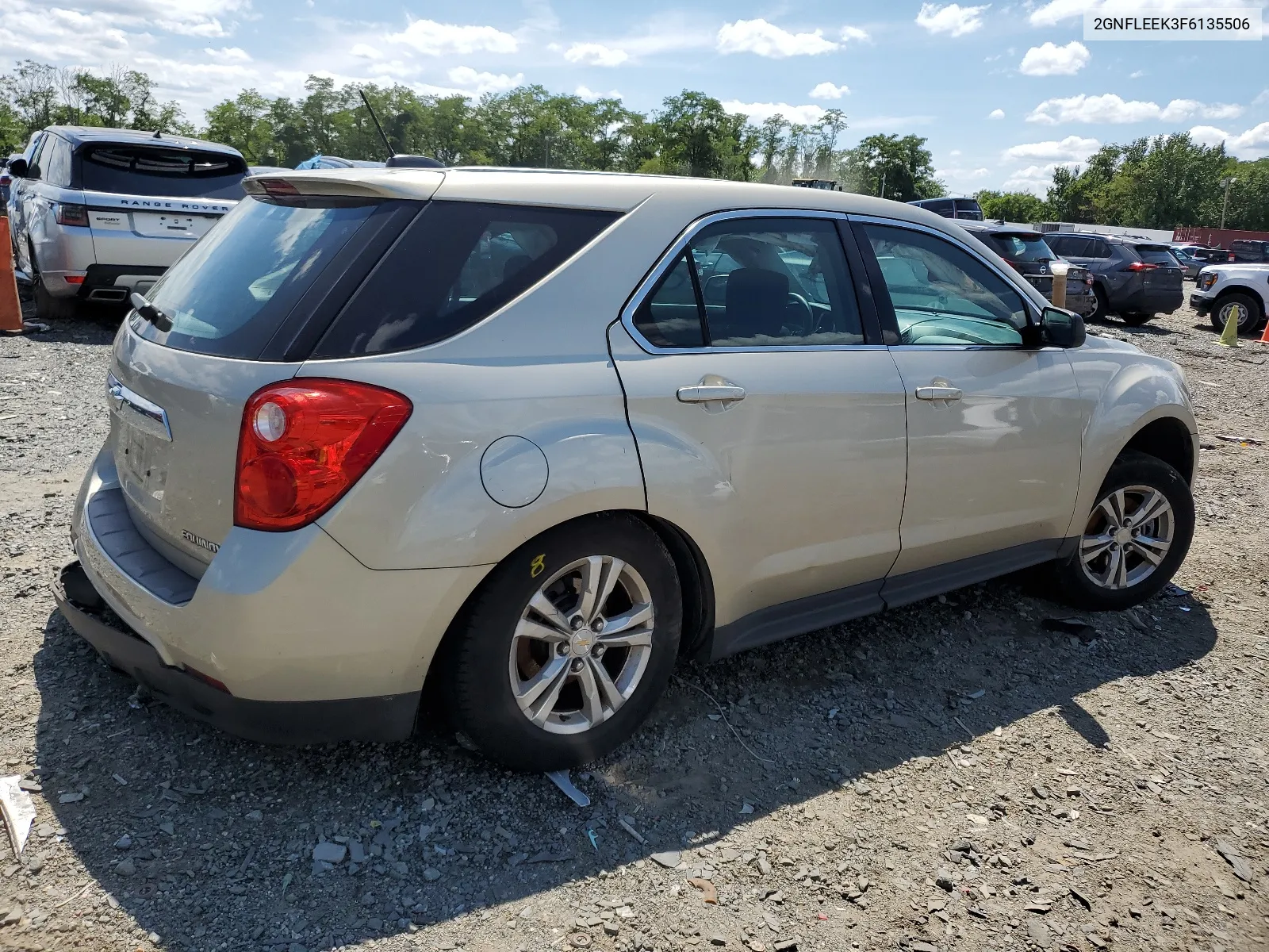 2015 Chevrolet Equinox Ls VIN: 2GNFLEEK3F6135506 Lot: 62665294