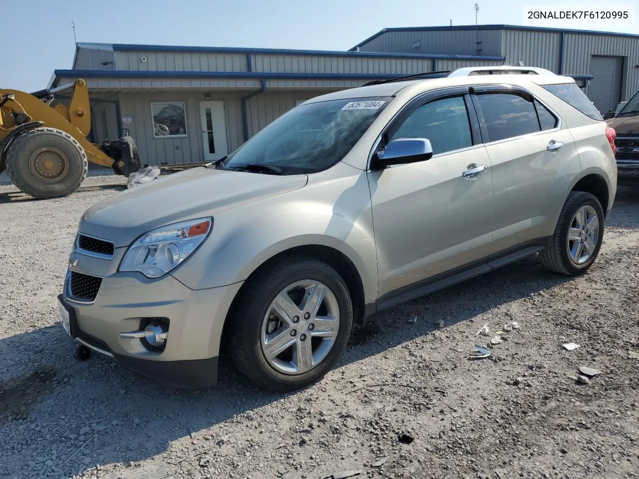 2015 Chevrolet Equinox Ltz VIN: 2GNALDEK7F6120995 Lot: 62671084