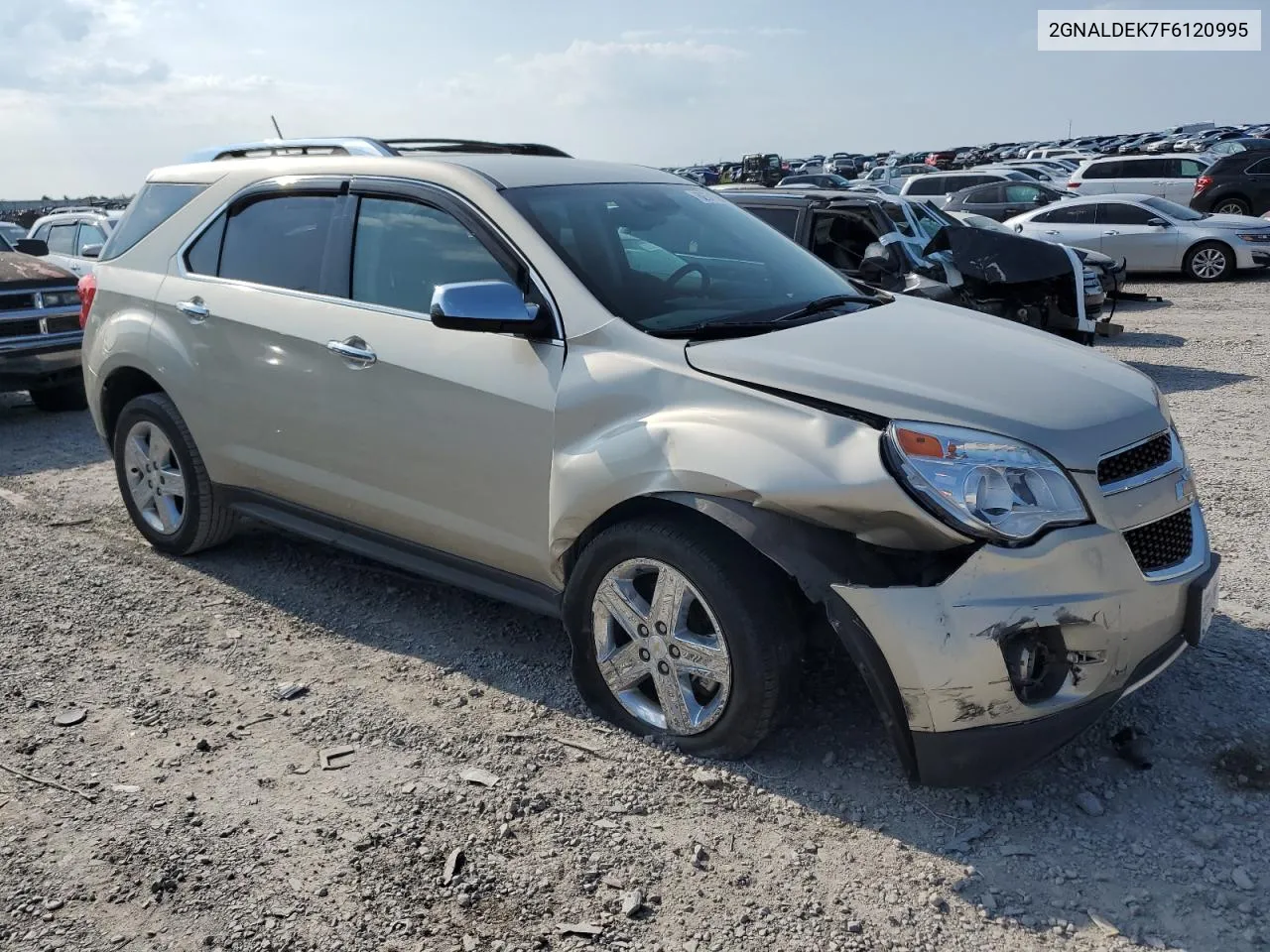 2015 Chevrolet Equinox Ltz VIN: 2GNALDEK7F6120995 Lot: 62671084