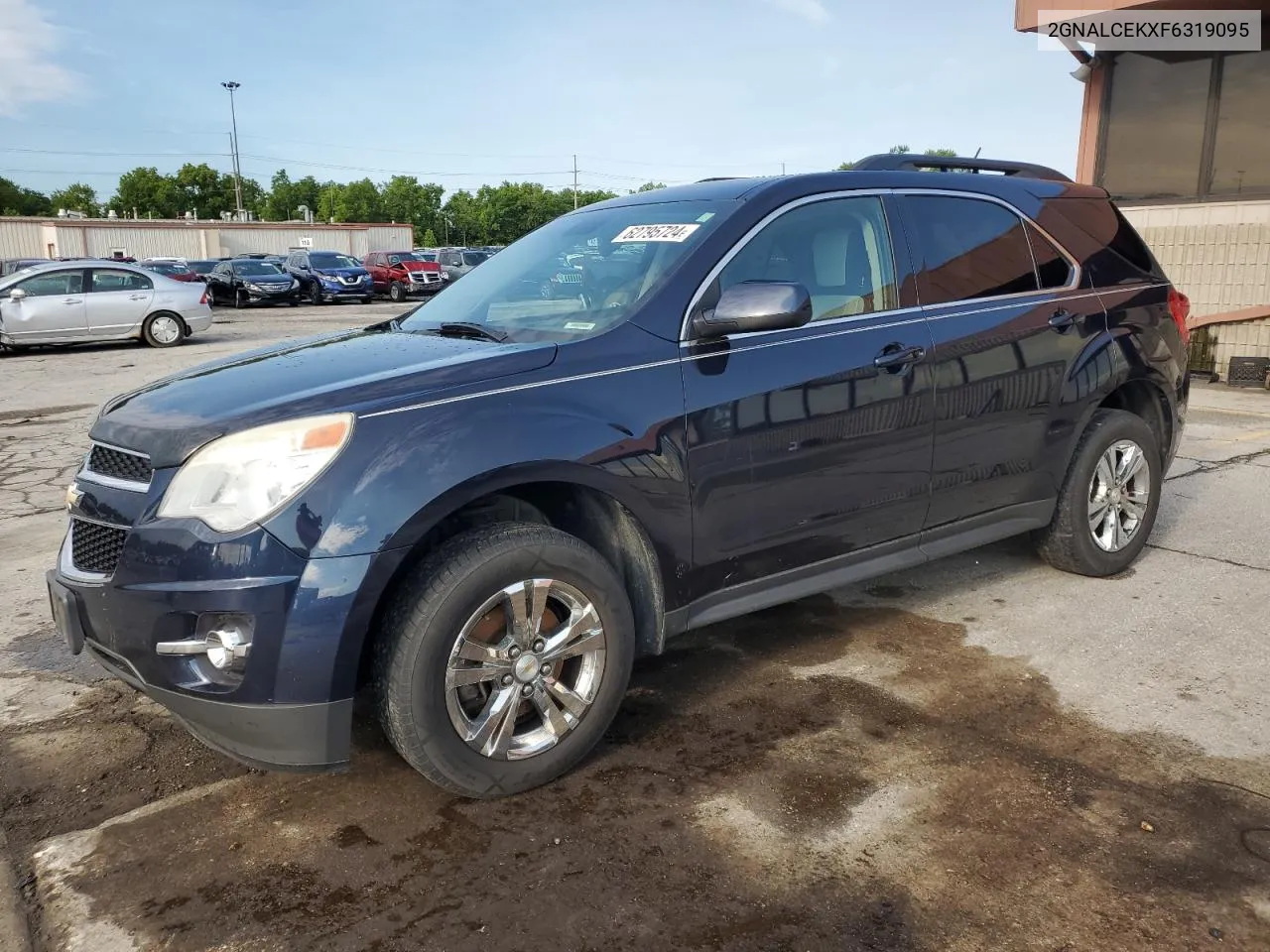 2015 Chevrolet Equinox Lt VIN: 2GNALCEKXF6319095 Lot: 62795724