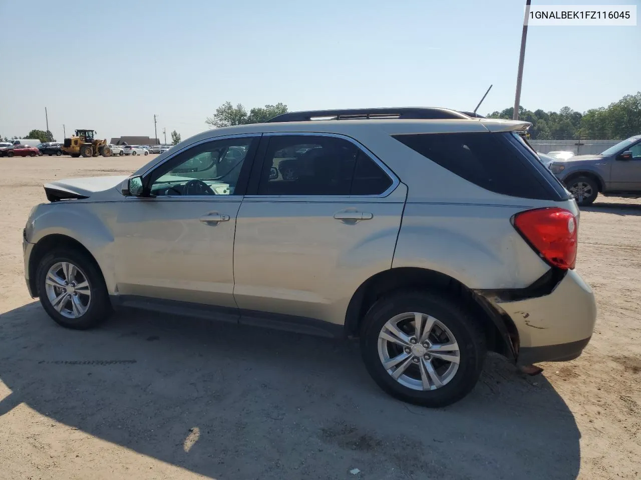 2015 Chevrolet Equinox Lt VIN: 1GNALBEK1FZ116045 Lot: 62831614