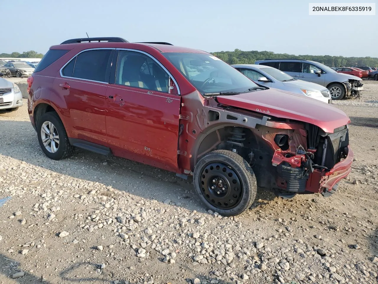 2015 Chevrolet Equinox Lt VIN: 2GNALBEK8F6335919 Lot: 62955964