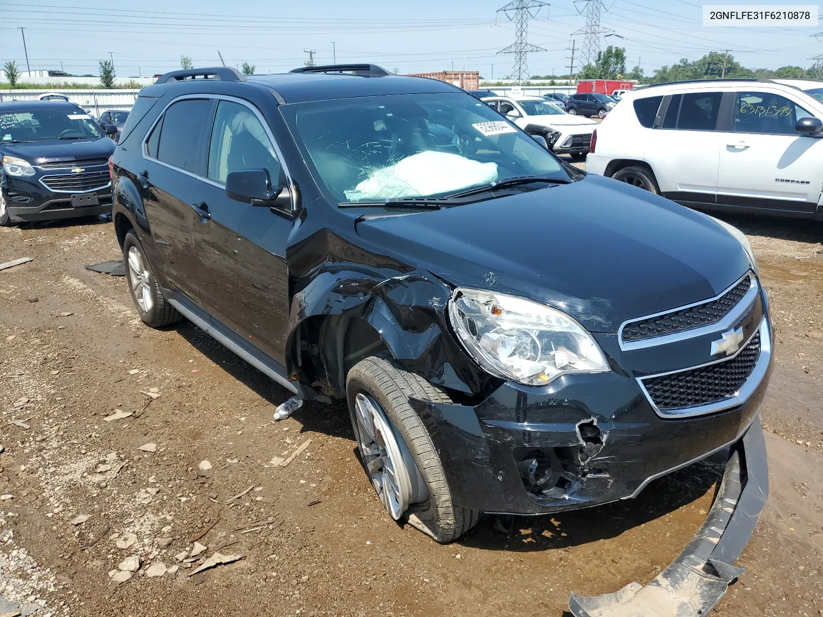 2GNFLFE31F6210878 2015 Chevrolet Equinox Lt