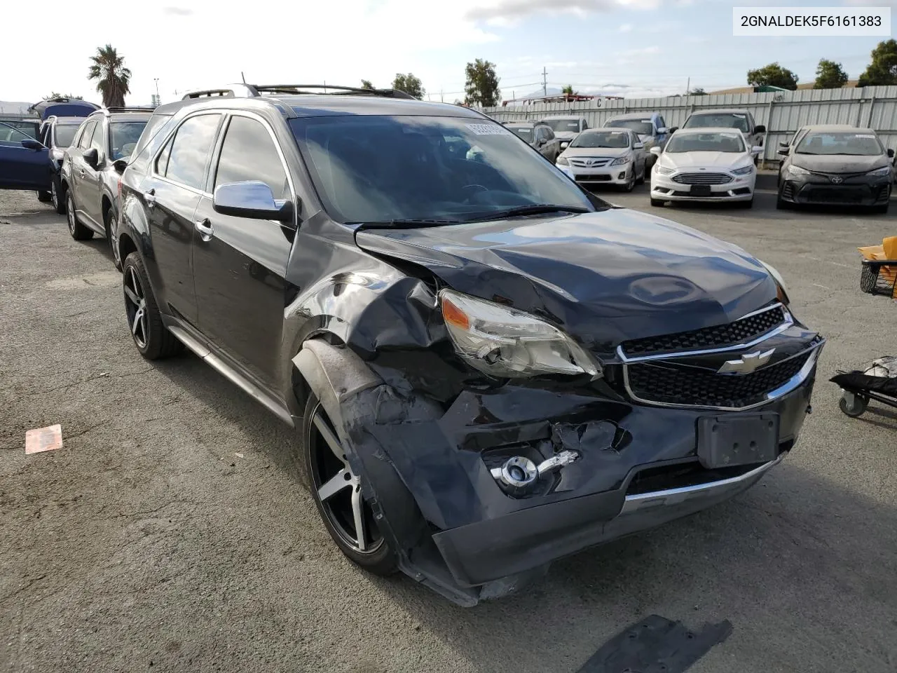 2015 Chevrolet Equinox Ltz VIN: 2GNALDEK5F6161383 Lot: 63281994